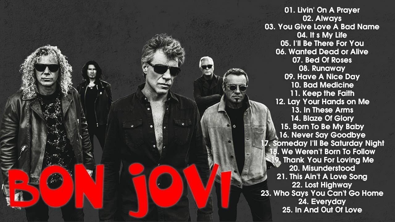 Jon Bon Jovi's upcoming tour dates