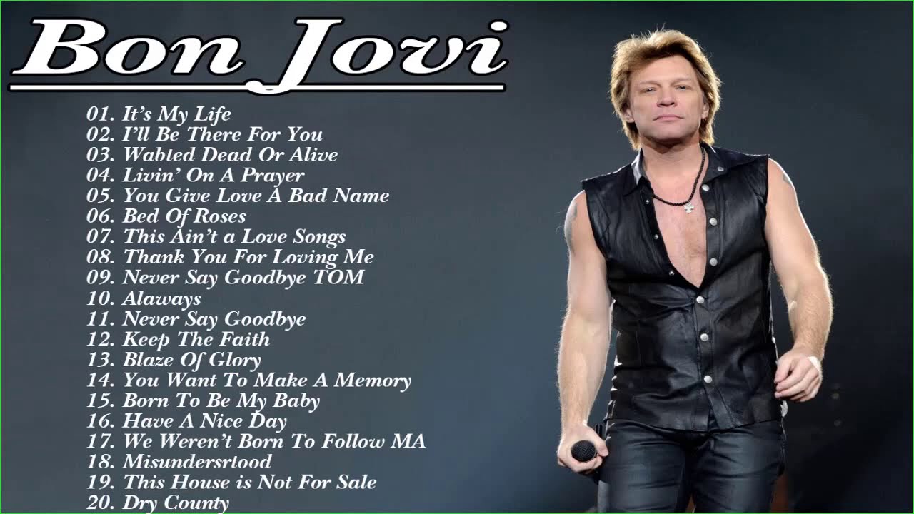 Jon Bon Jovi's greatest hits